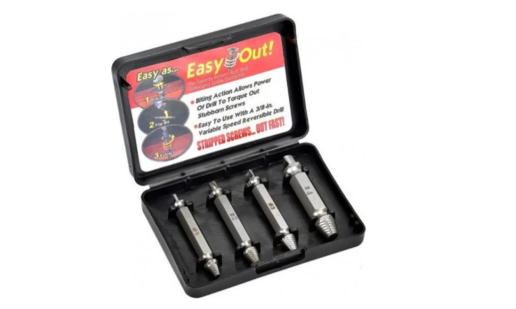 Набор бит-экстракторов для выкручивания шурупов и болтов UKC Easy Out Tool