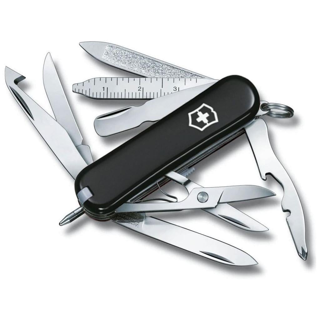 Туристический нож Victorinox Minichamp 58 мм Черный (0.6385.3)