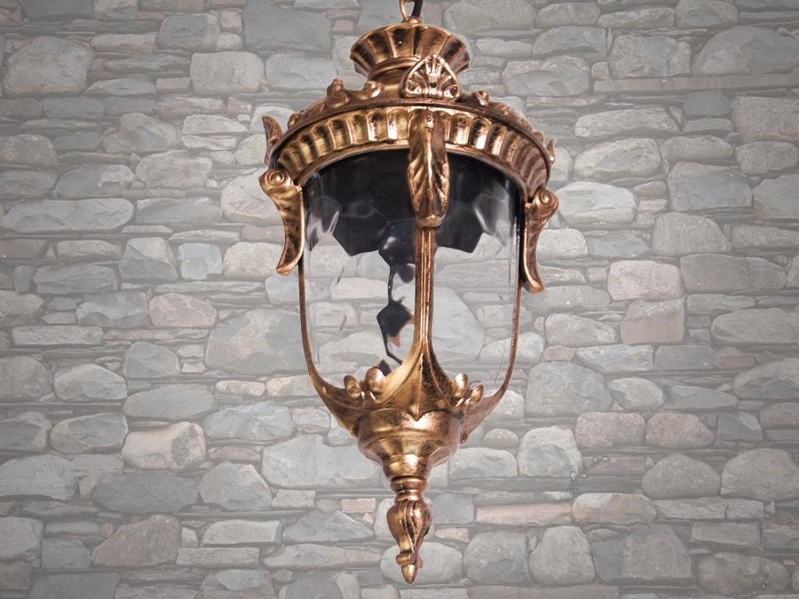 Садовий світильник в класичному стилі Бронзовий (DJ004-S-H GB) - фото 2 Садовий світильник в класичному стилі Бронзовий (DJ004-S-H GB) - фото 2