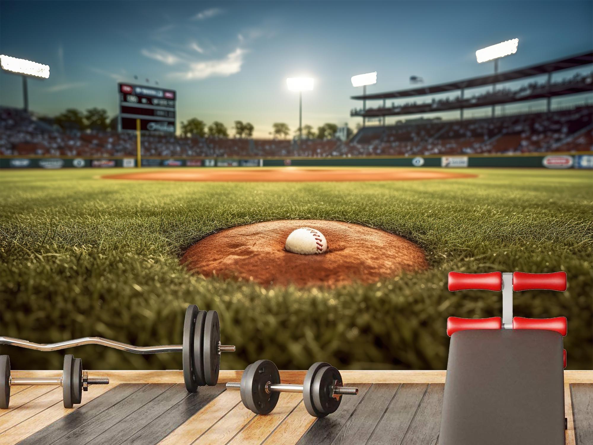 Фотообои флизелиновые Upstream Бейсбольное поле 180х120 см (SPF-159/2) - фото 8