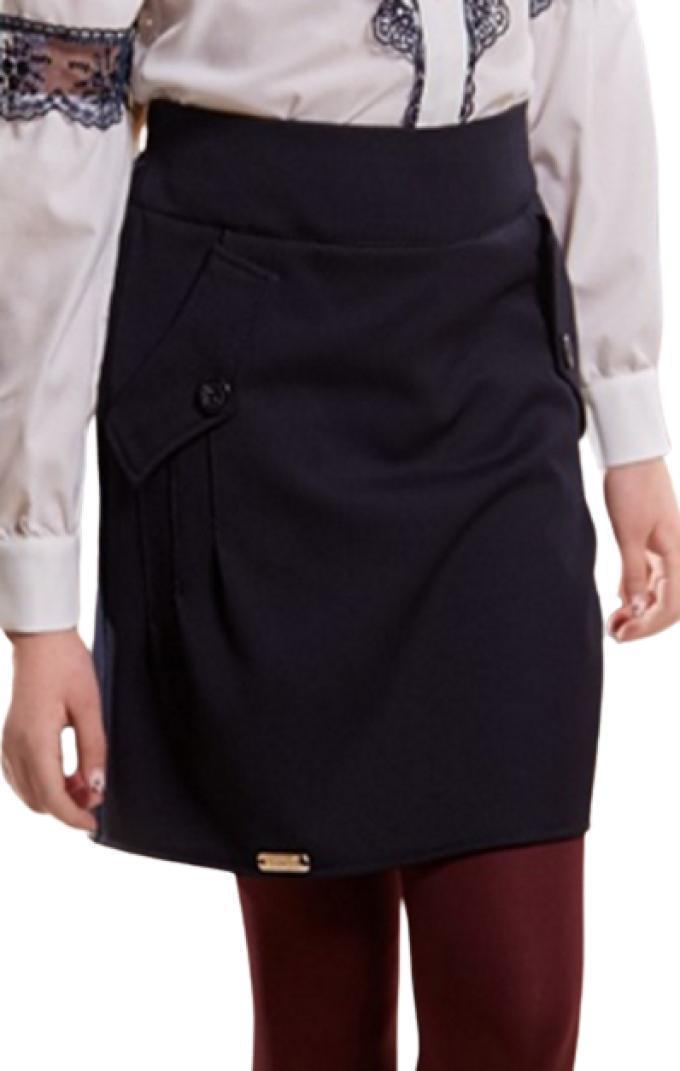 Юбка школьная Suzie ХАЙДИ 02 мемори cotton 128 см Синий (772001_128) - фото 2 Юбка школьная Suzie ХАЙДИ 02 мемори cotton 128 см Синий (772001_128) - фото 2