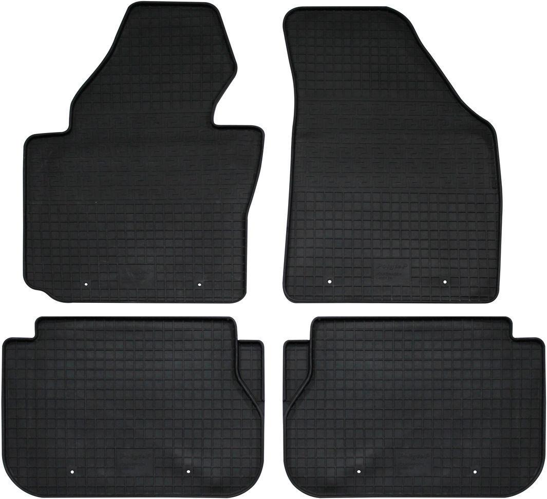 Коврики автомобильные в салон Polytep VW Caddy с 03-20 г.в. 4 шт. Черный (15293062)
