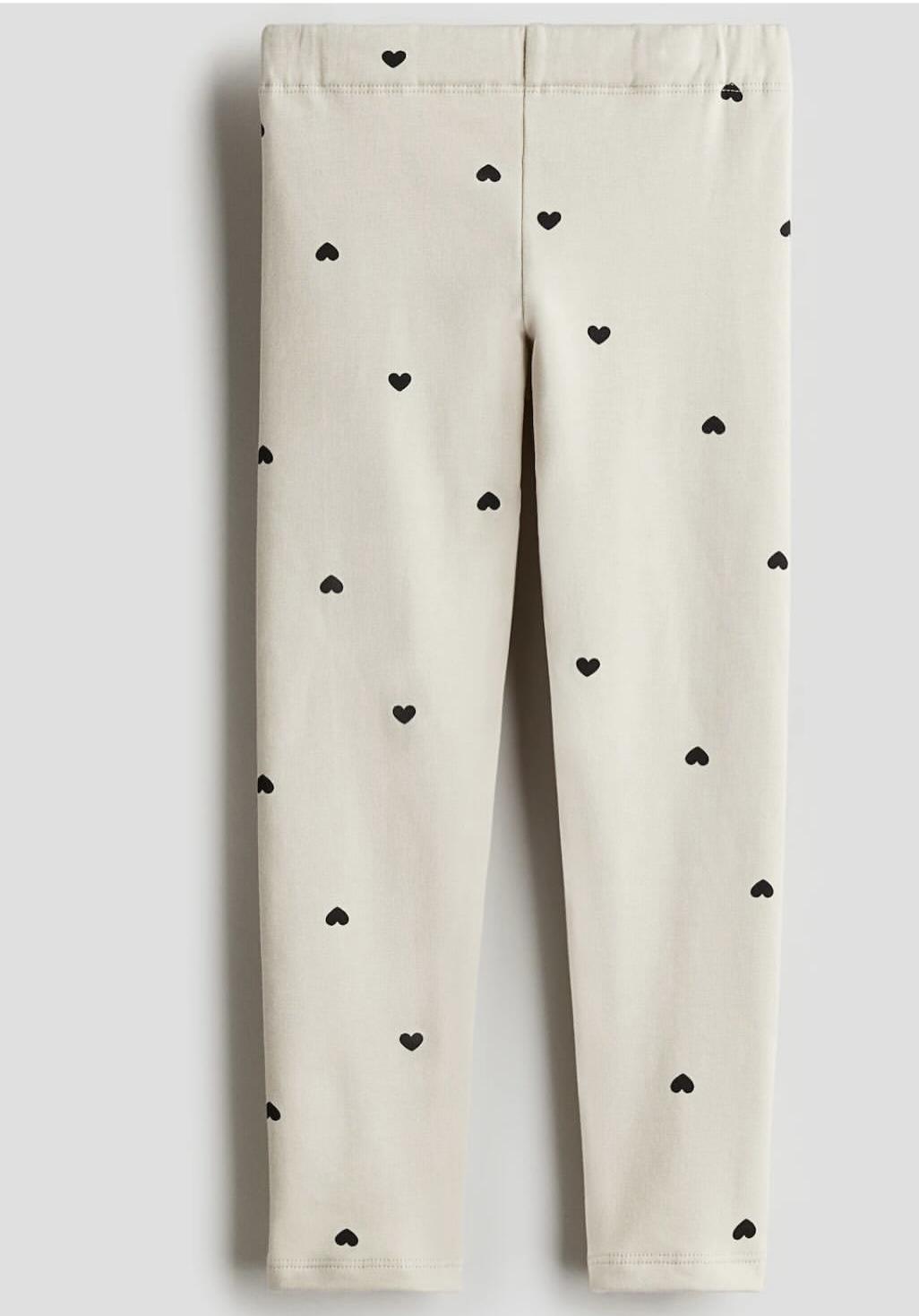 Леггинсы детские утепленные 128 см Бежевый (1193338)