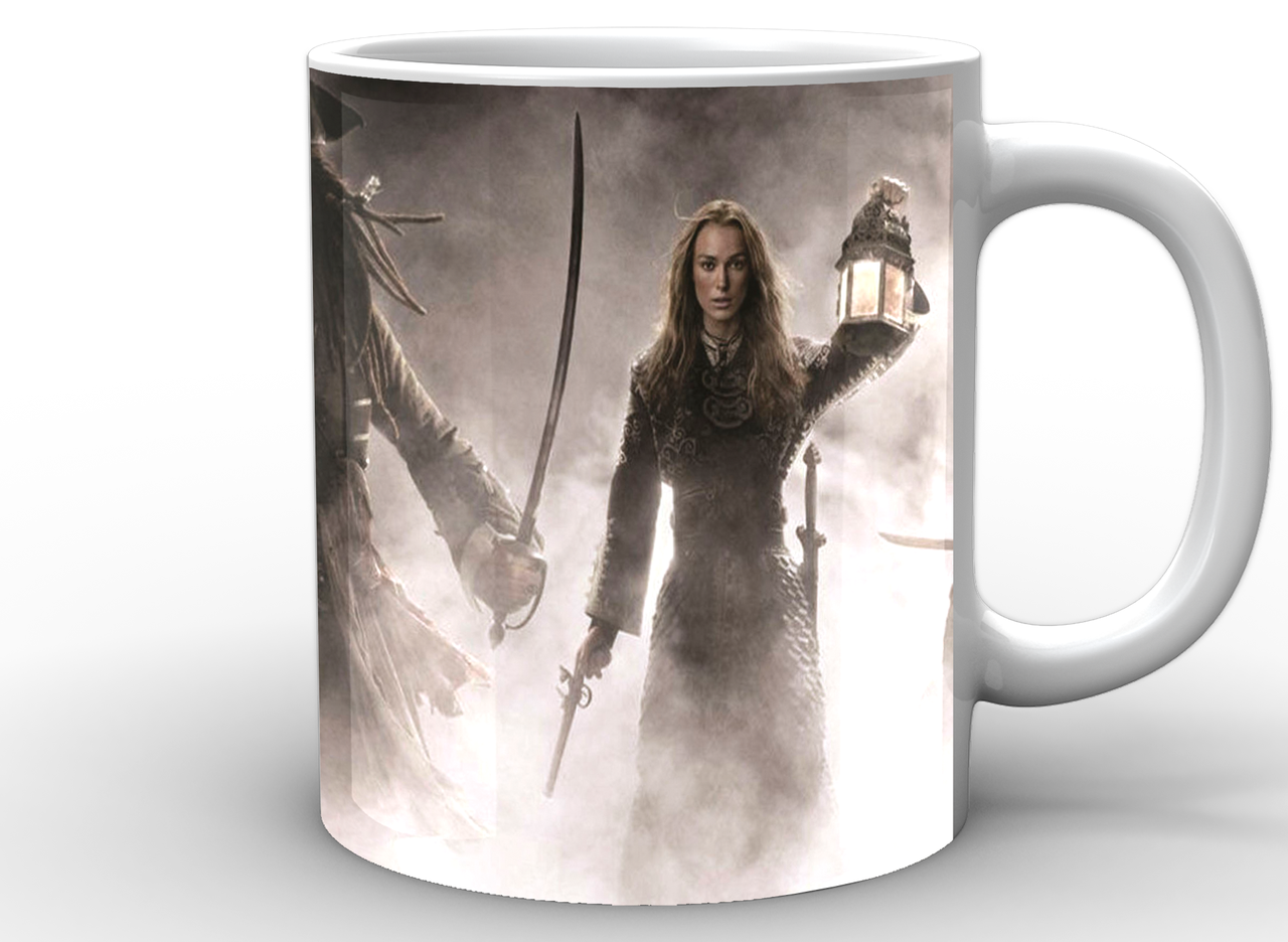 Чашка GeekLand Pirates of the Caribbean 330 мл Белый (PC.02.019)