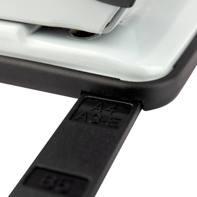 Дырокол Axent Exakt-2 до 20 листов Красный (3920-06-A) - фото 3