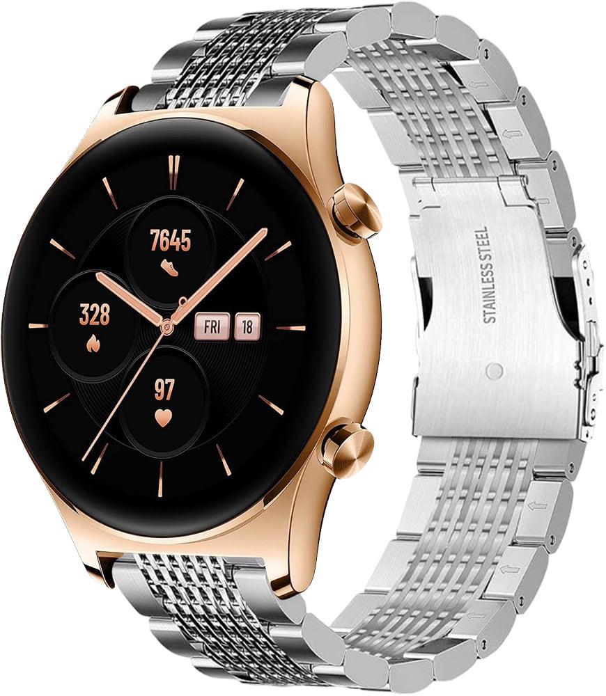 Ремешок металлический Gripix для Honor Watch GS 3 Silver (42037-59)