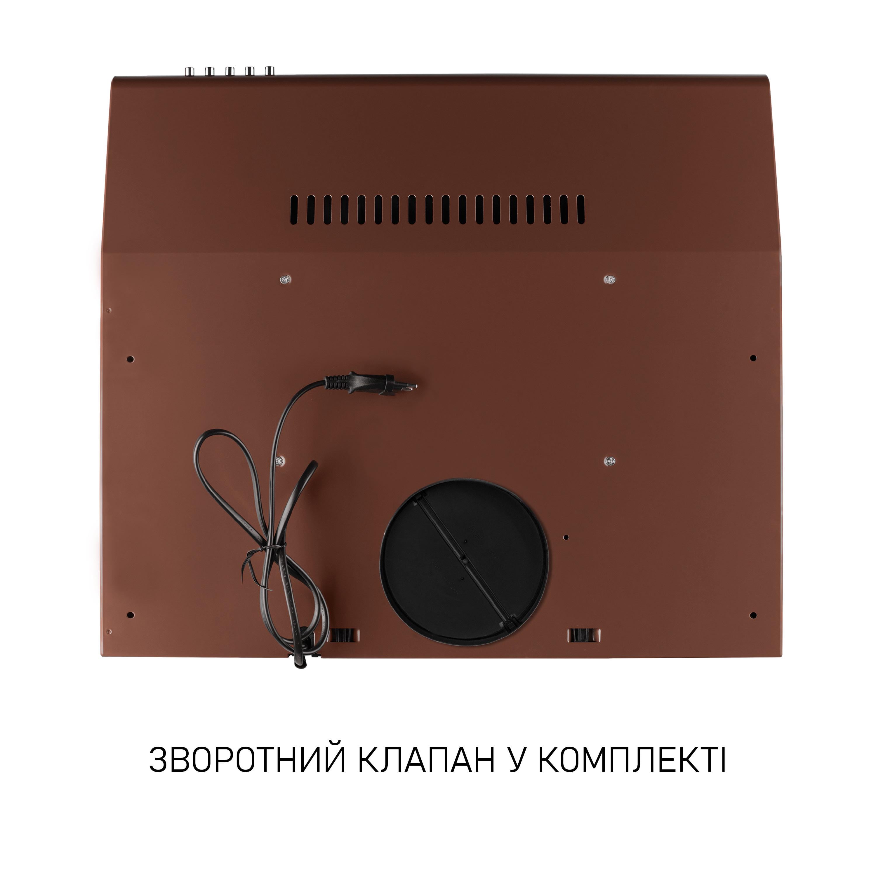 Вытяжка плоская Minola HPL 512 Brown (5902767908979) - фото 7