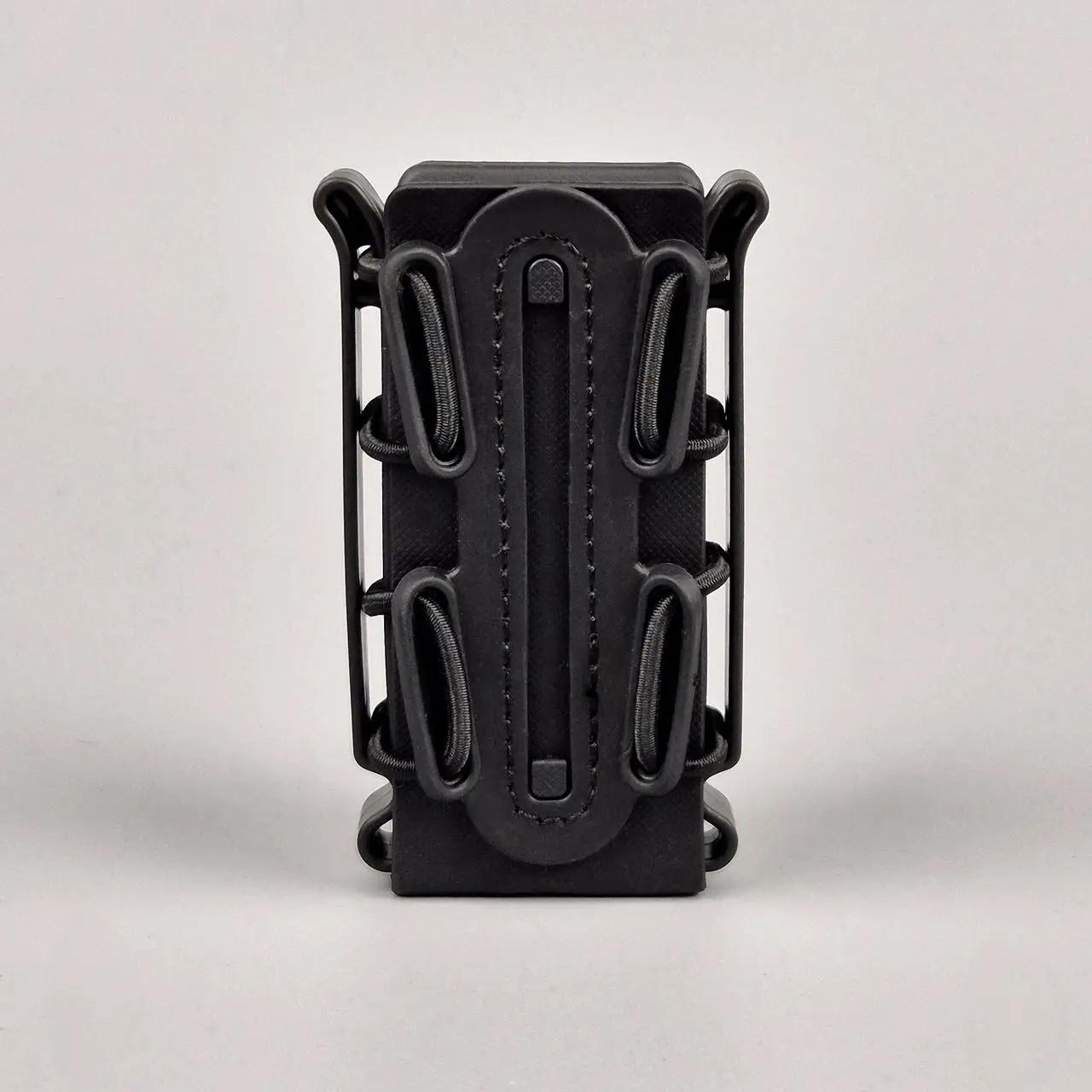 Подсумок для пистолетных магазинов 9 мм с Molle и поясным креплением (ALDBS3)