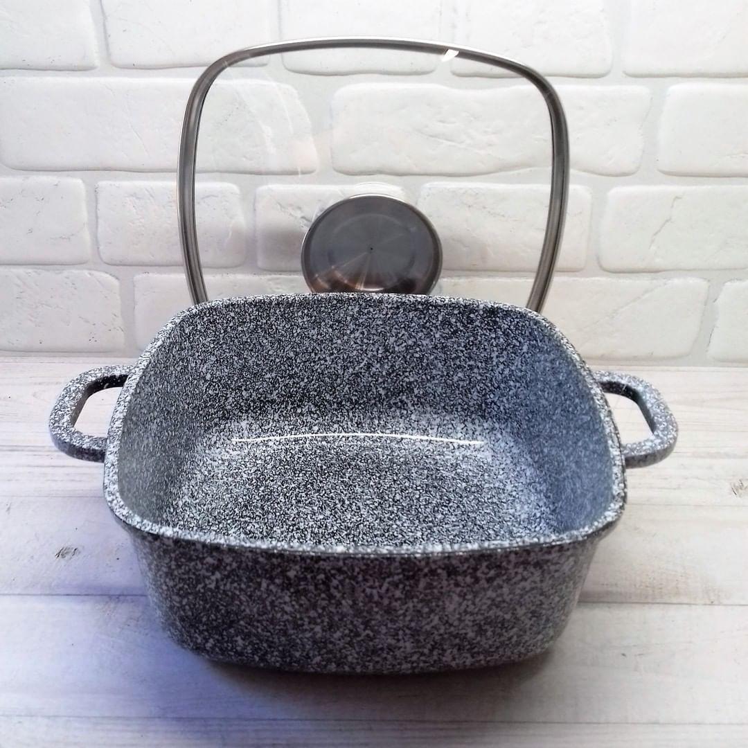 Кастрюля Edenberg с гранитным антипригарным покрытием 2,3 л 20 см (EB-3976) - фото 4 Кастрюля Edenberg с гранитным антипригарным покрытием 2,3 л 20 см (EB-3976) - фото 4