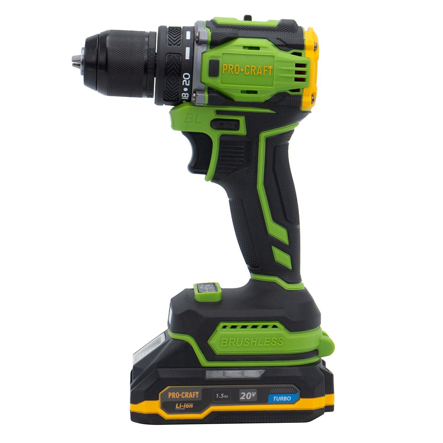 Шуруповерт Procraft PA18Pro з 1 АКБ (001814)