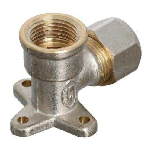 Колено монтажное обжимное Gross для м/п труб Ø 20х1/2" внутренняя резьба - фото 2 Колено монтажное обжимное Gross для м/п труб Ø 20х1/2" внутренняя резьба - фото 2