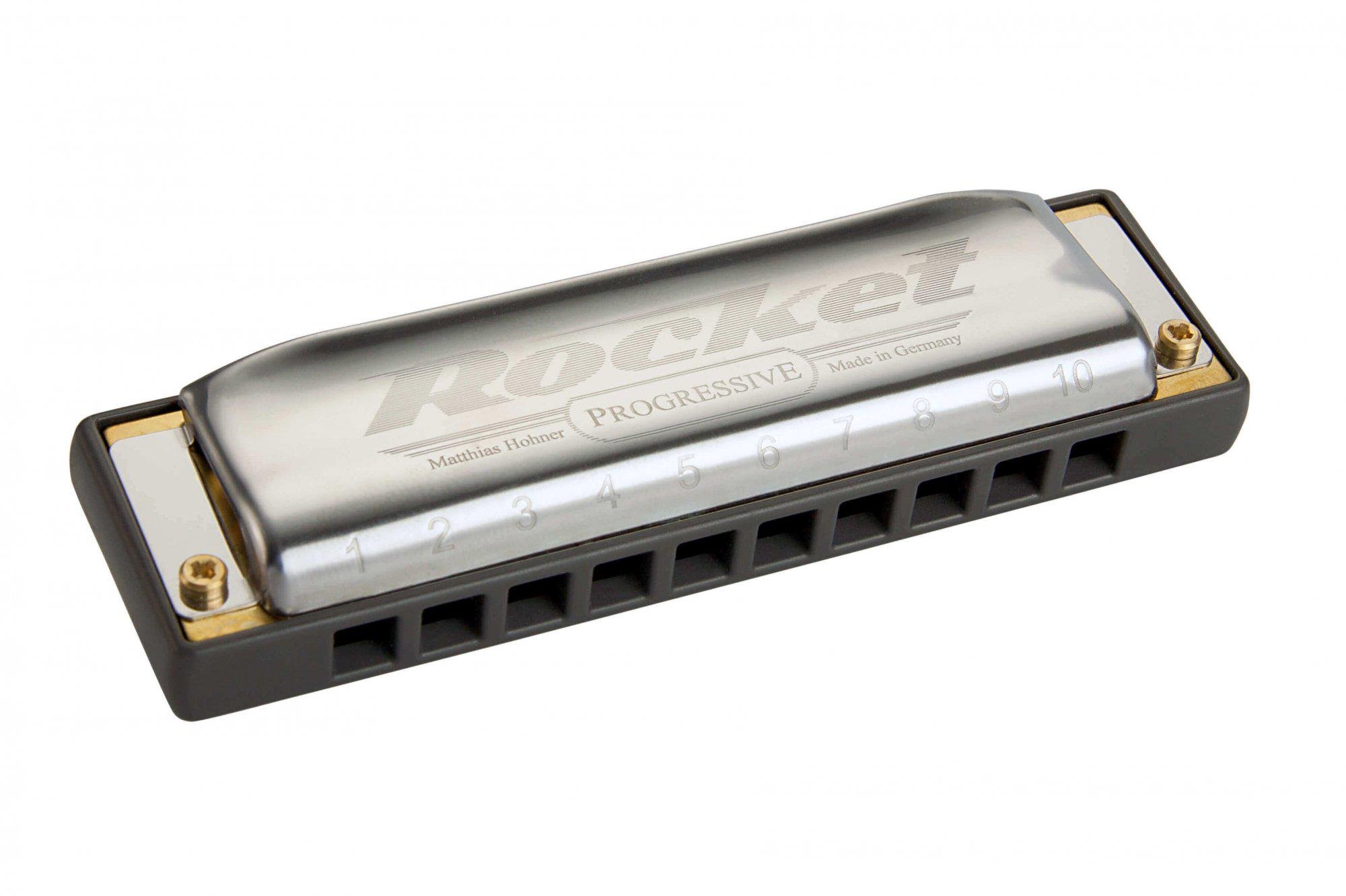 Губная гармошка Hohner Progressive Rocket M2013066X F-major (127022) - фото 1