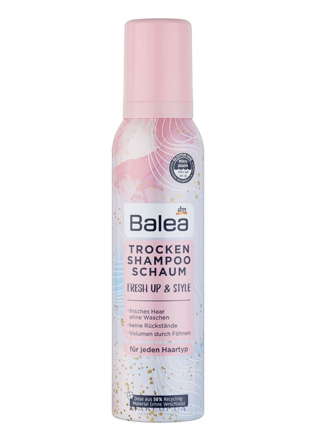 Сухий шампунь-піна Balea Fresh Up&Style 150 мл (Е-01566)
