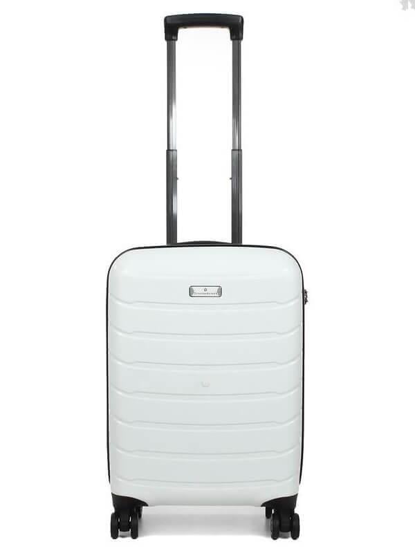 Чемодан Snowball 61303 S Белый (31706336)