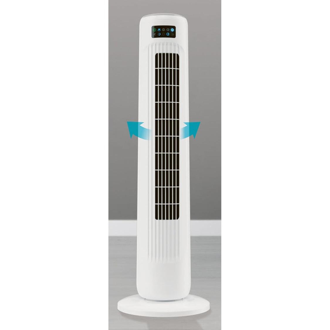 Колонный вентилятор Silver Crest STVD 45 A1 дисплей и пульт ДУ 74 см/45 Вт White (STVD 45 A1 White) - фото 7 Колонный вентилятор Silver Crest STVD 45 A1 дисплей и пульт ДУ 74 см/45 Вт White (STVD 45 A1 White) - фото 7