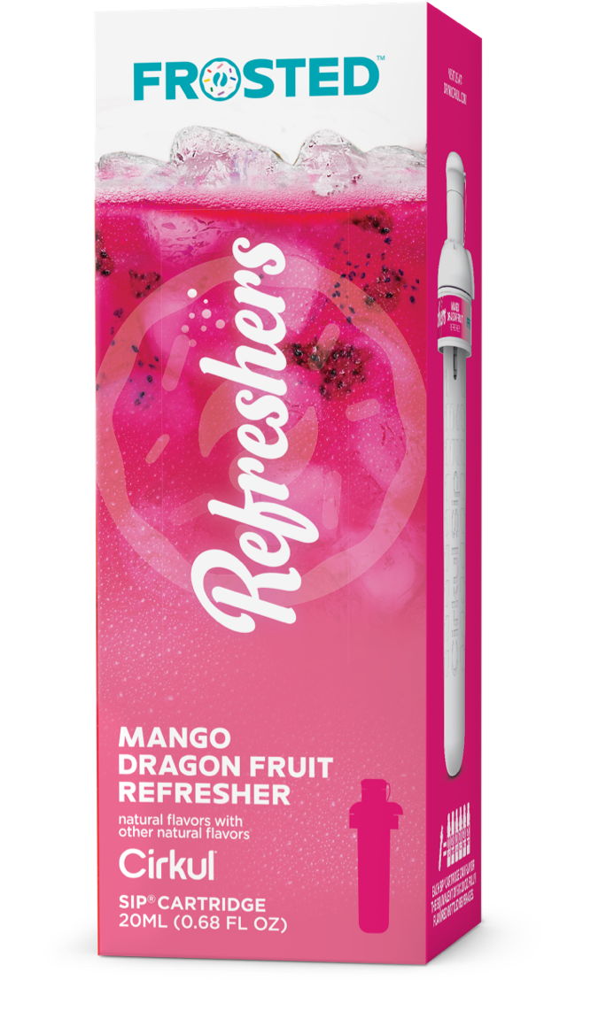 Картридж для Cirkul Mango Dragon Fruit Frosted Refreshers 20 мл (id_41443)