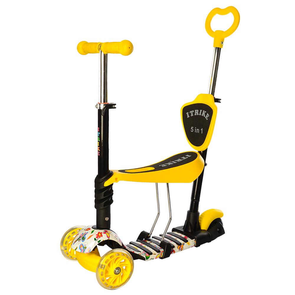 Самокат iTrike JR 3-058-K Yellow (181032) Самокат iTrike JR 3-058-K Yellow (181032)