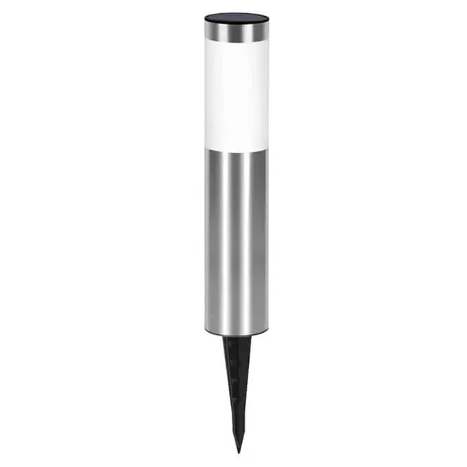 Светильники для газона 1A Pillar Light 8 WW светодиодный на солнечной батарее Белый (54578)