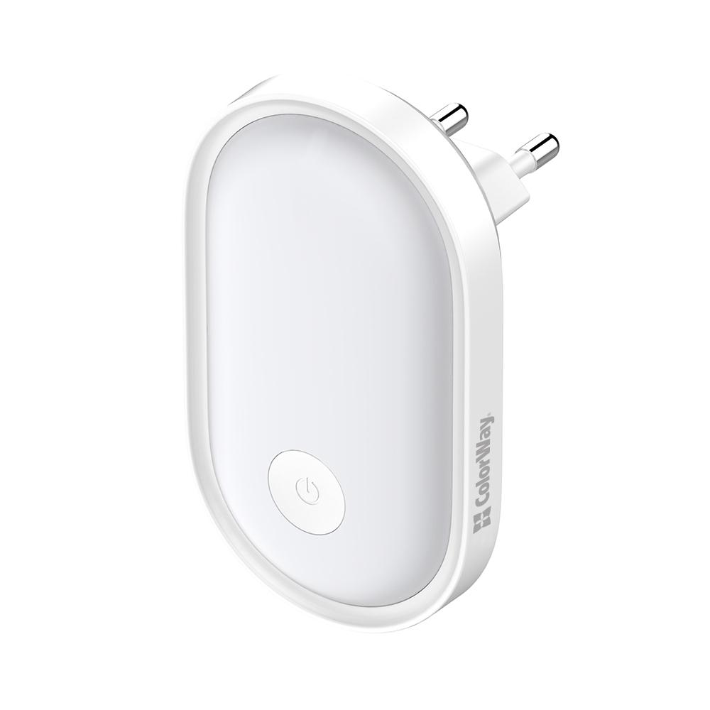 Светодиодный светильник ColorWay Nightlight White (CW-NL08-W)