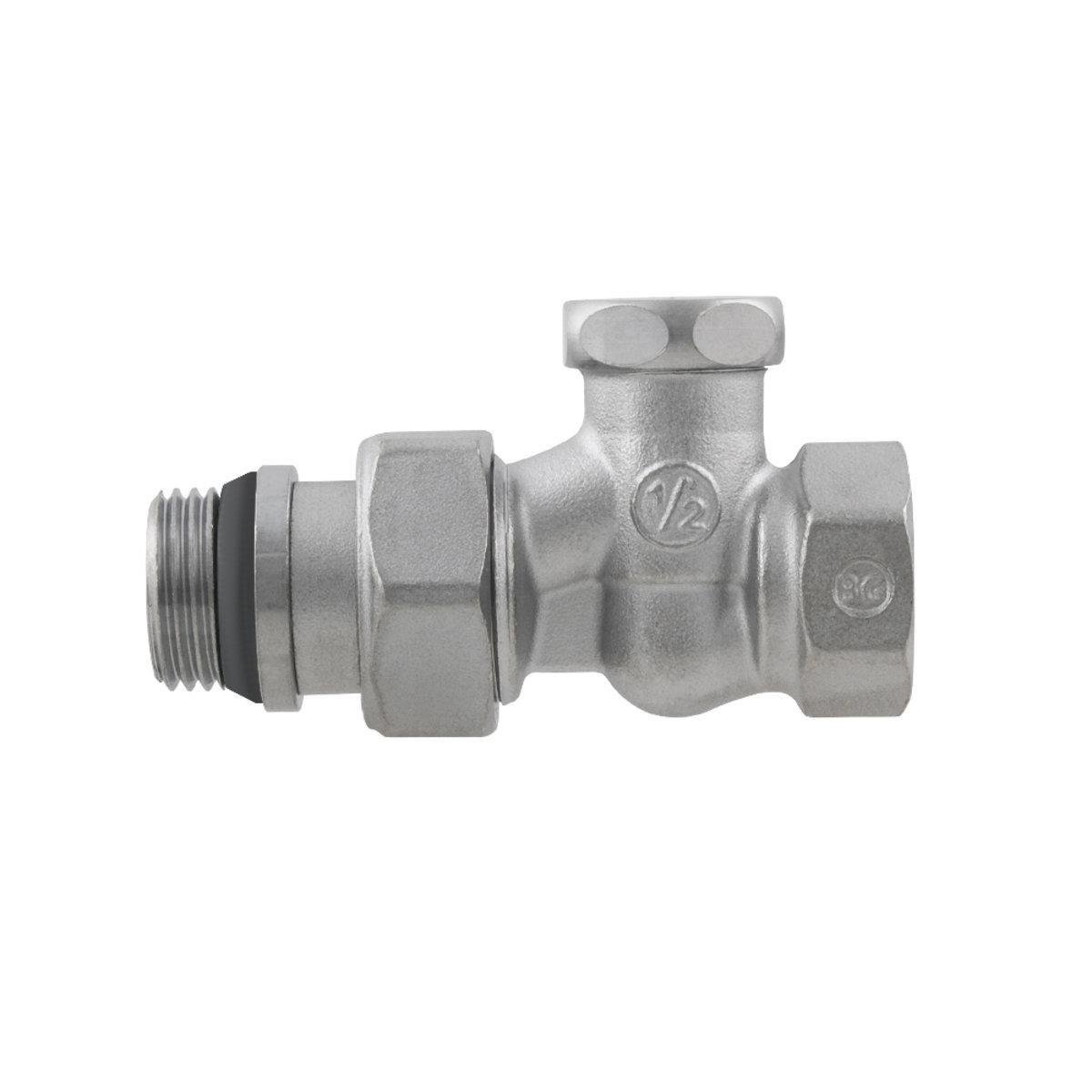 Клапан запорный прямой Giacomini R17Х033 1/2"Х1/2" (SW-5340) - фото 2 Клапан запорный прямой Giacomini R17Х033 1/2"Х1/2" (SW-5340) - фото 2