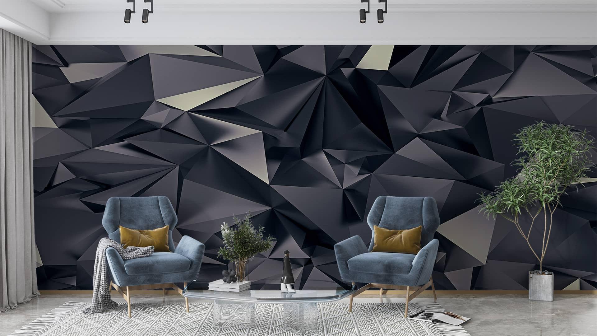 Фотообои флизелиновые Styleo Print-walls Темная симфония 0489 350х270 см (Pw-0489/3)
