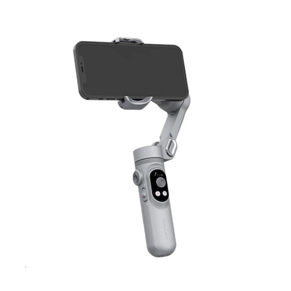 Стедікам трьохосьовий AOCHUAN Professional Gimbal Stabilizer для Smartphone SMART X 2600 mAh Grey (AOCHUAN-SMARTX-G)