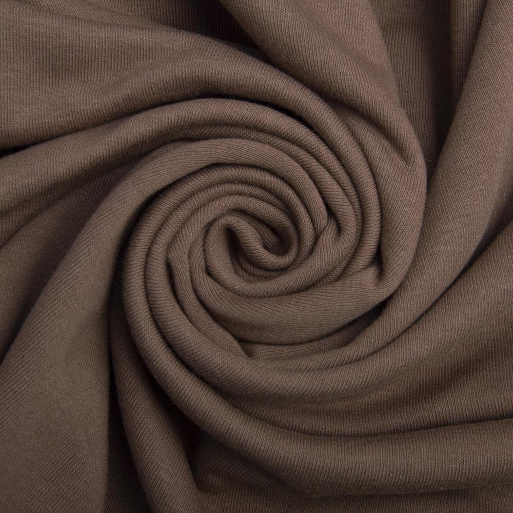 Тканина трикотаж Сезон трьохнитка петля Мокко (23787)