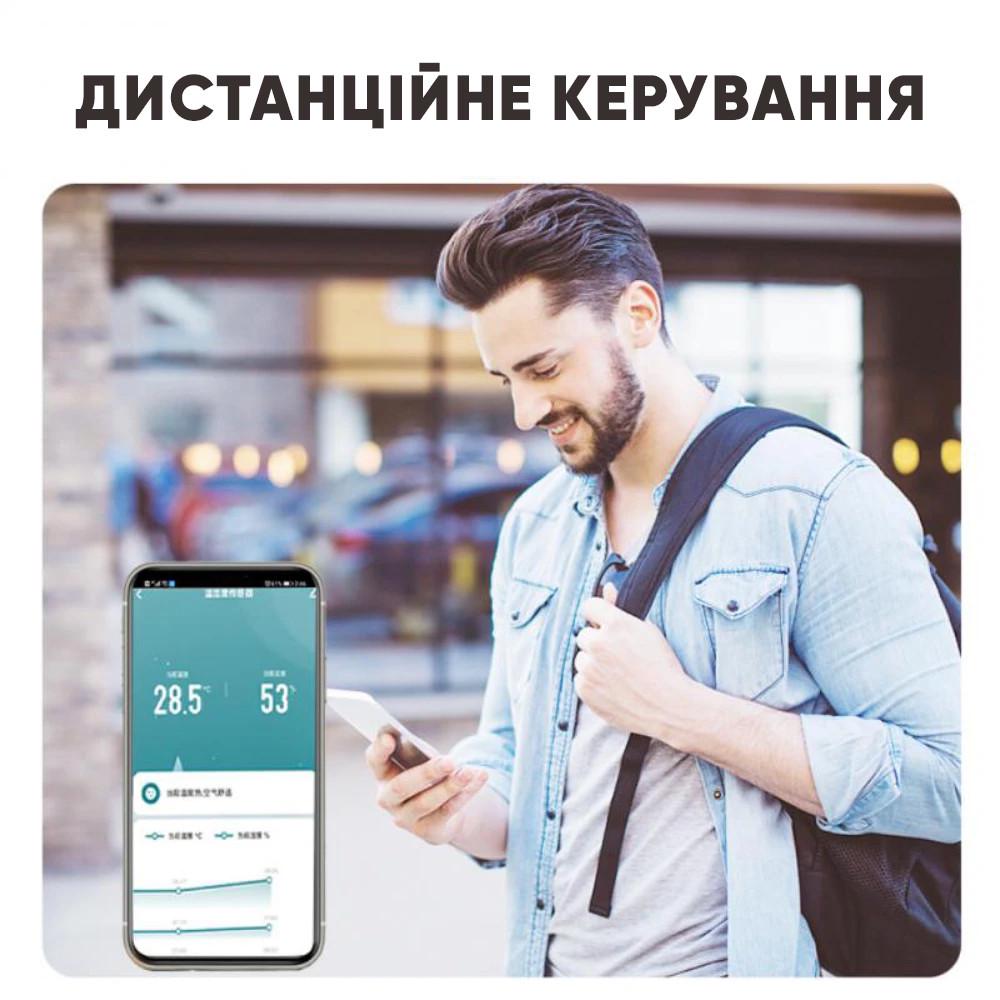 Термогігрометр розумний U&P TH10 Wi-Fi White (YT-TH10-WE) - фото 6