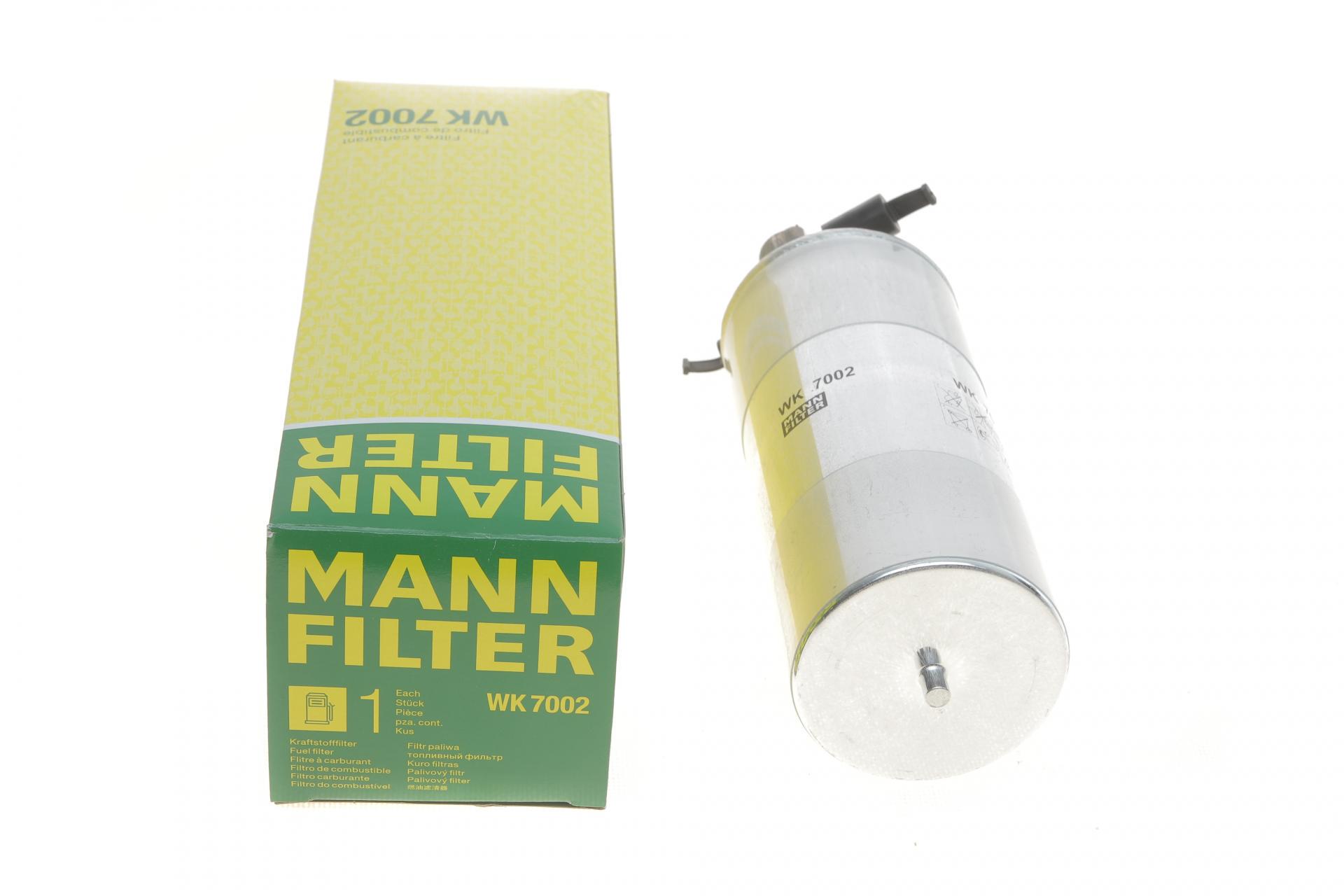 Фильтр топливный Mann-Filter для Audi A6 2,7D/3,0TDI 04-11 (WK 7002) Фильтр топливный Mann-Filter для Audi A6 2,7D/3,0TDI 04-11 (WK 7002)