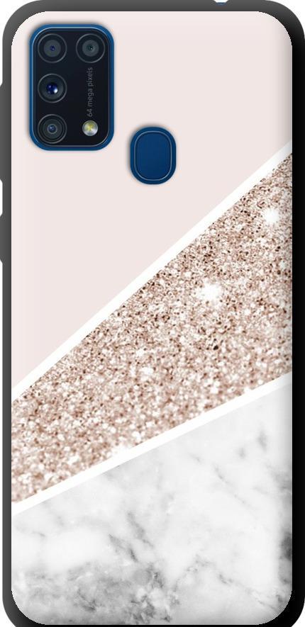 Чехол на Samsung Galaxy M31 M315F Пастельный мрамор (4342b-1907-42517) Чехол на Samsung Galaxy M31 M315F Пастельный мрамор (4342b-1907-42517)