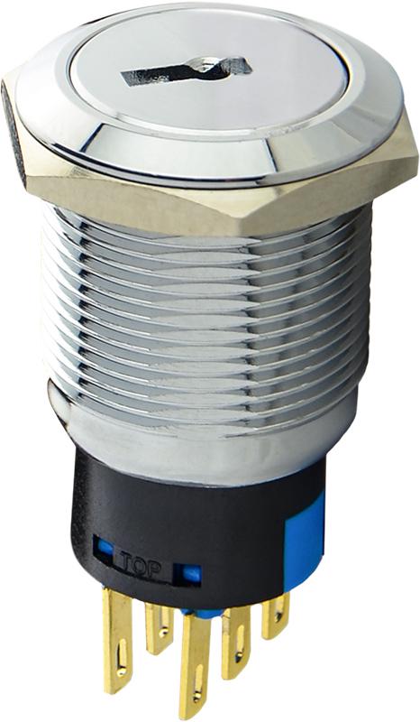 Кнопка АСКО-Укрем TY 19C-K11/3 2NO+2NC металева 3-позиційна з ключем 19 мм (A0140010214) Кнопка АСКО-Укрем TY 19C-K11/3 2NO+2NC металева 3-позиційна з ключем 19 мм (A0140010214)