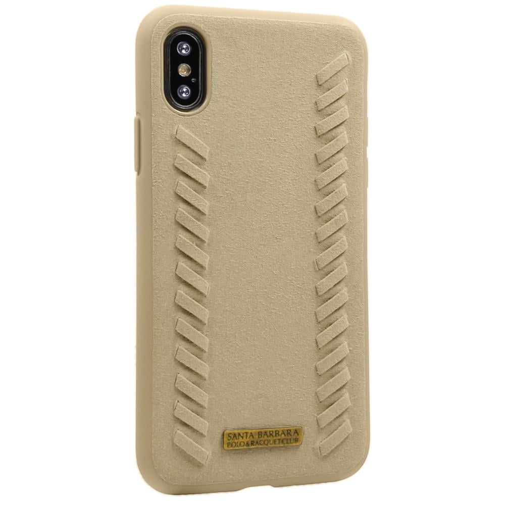 Чохол для Apple iPhone X&#047;X Polo Hanna Leather Series Beige