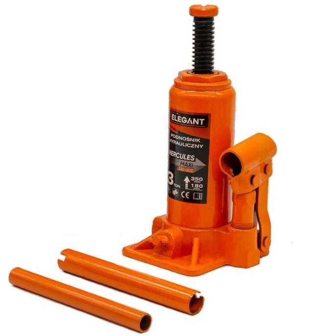 Домкрат телескопічний Elegant EL 330 003 3 т підйом 180-350 мм коробка