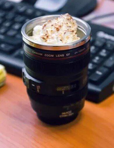 Термокухоль Об'єктив 300 мл Чорний (17945102) - фото 3