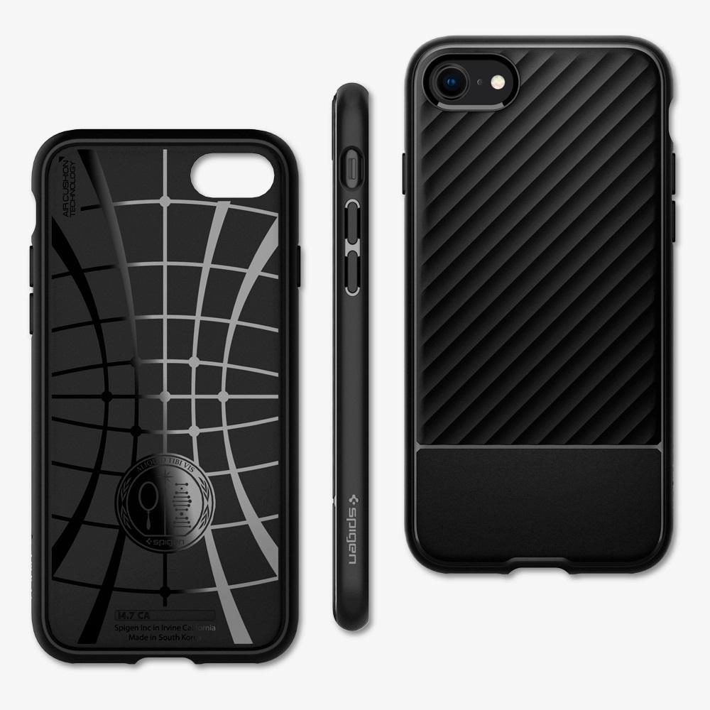 Чохол протиударний Spigen Core Armor ACS00881 для iPhone 7/8/SE 2020/2022 Black - фото 10