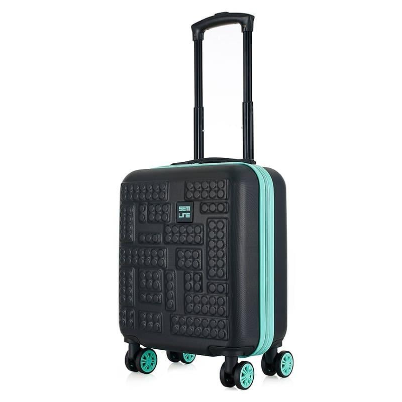 Чемодан детский SEMI LINE 16" XS 19 л Black/Blue (DAS303362) - фото 1 Чемодан детский SEMI LINE 16" XS 19 л Black/Blue (DAS303362) - фото 1