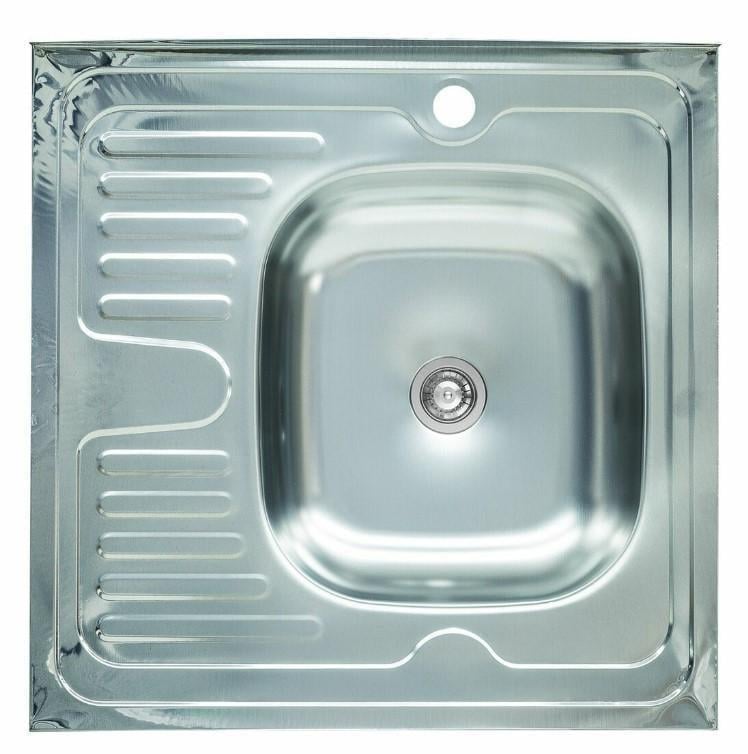 Мойка для кухни Platinum 6060 глянцевая (SP000000412) Мойка для кухни Platinum 6060 глянцевая (SP000000412)