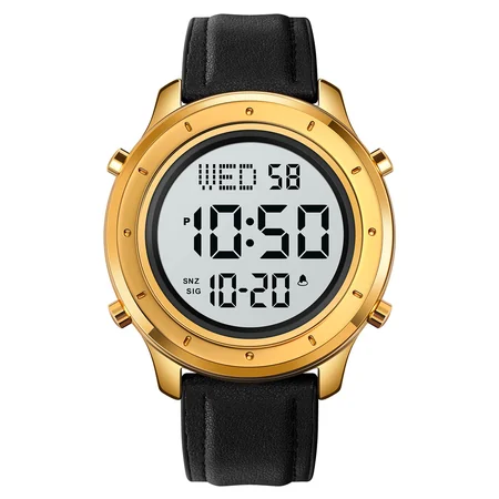 Наручные часы Skmei 1864LGDWT Gold-White Leather (1033)