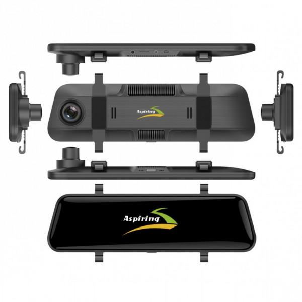 Видеорегистратор Aspiring Maxi 4 4K Ultra HD GPS SpeedCam Wi-Fi X2Cameras Черный (617629) - фото 7 Видеорегистратор Aspiring Maxi 4 4K Ultra HD GPS SpeedCam Wi-Fi X2Cameras Черный (617629) - фото 7