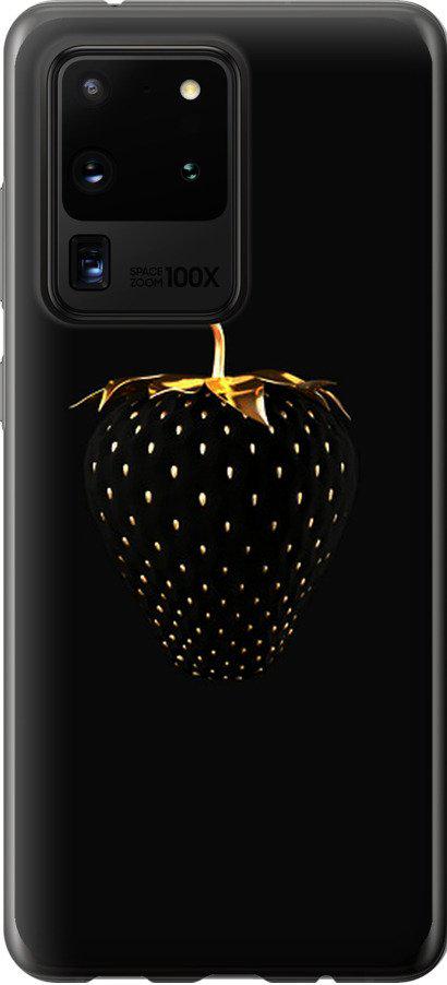 Чехол на Samsung Galaxy S20 Ultra Черная клубника (3585u-1831-42517)