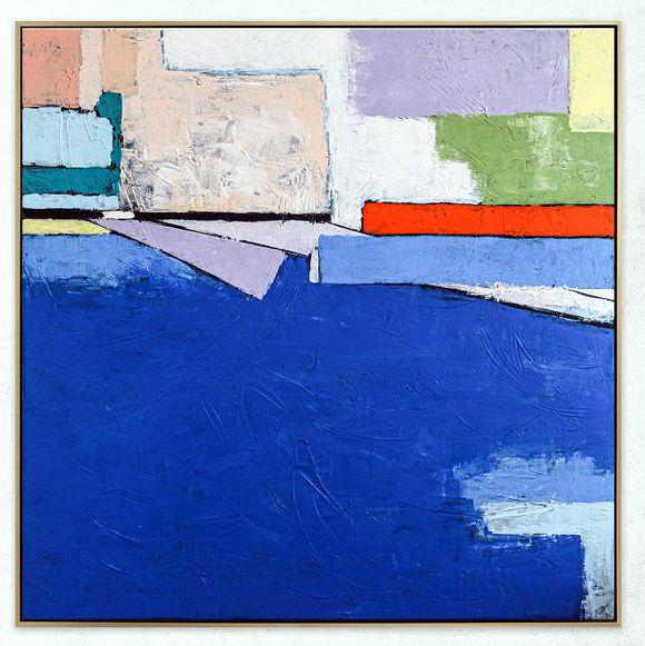 Картина на холсте ArtSale Абстракция 70х70 см abst0022