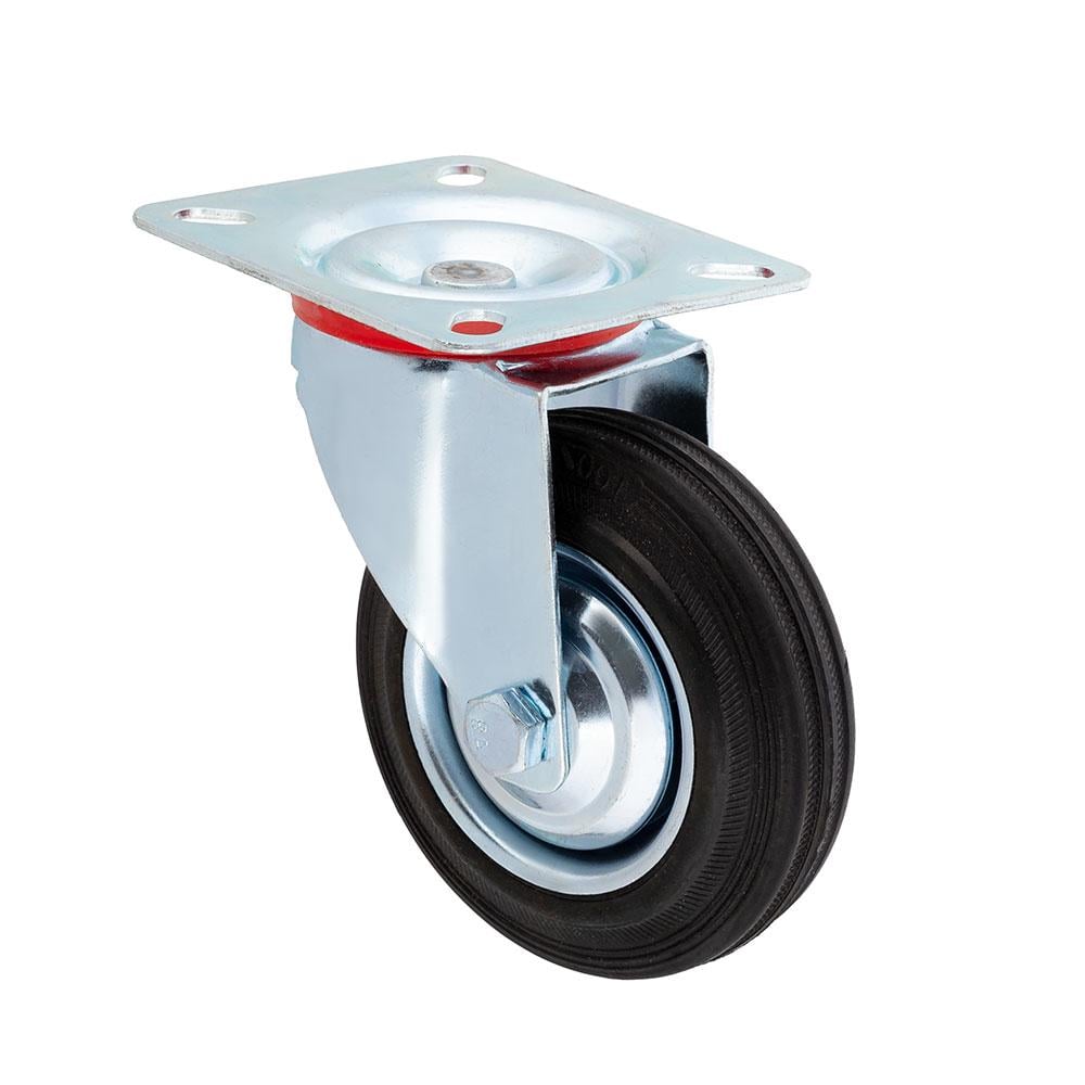 Опора колесная FZB без фиксатора платформа d 75 мм