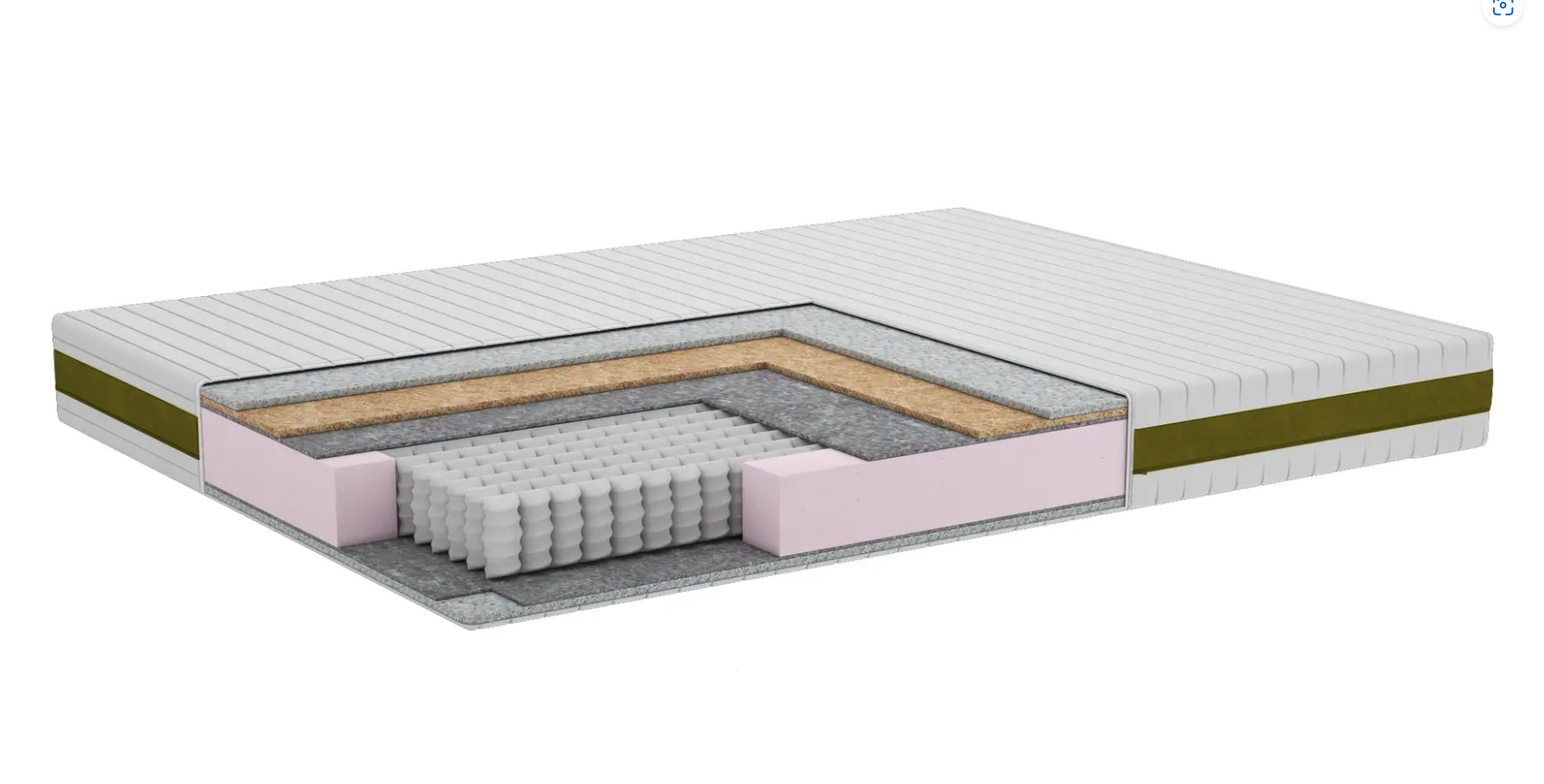 Матрац ортопедичний Simpler EcoFelt Cocos 110x190 см (120347) - фото 2