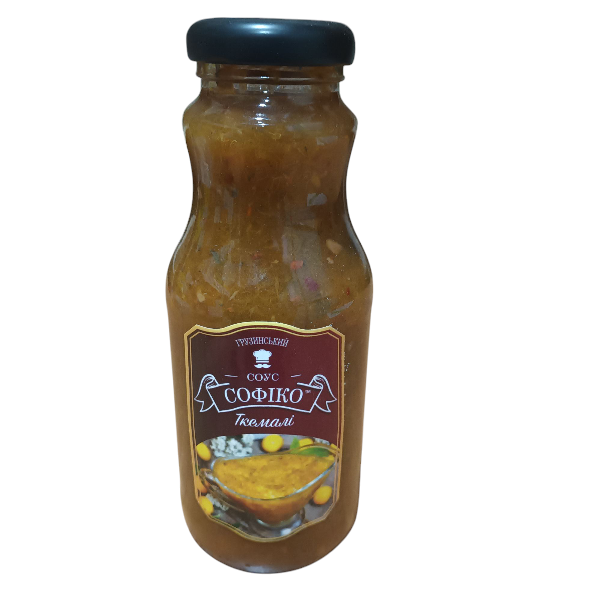 Соус грузинский натуральный Ткемали из желтой алычи 300 г