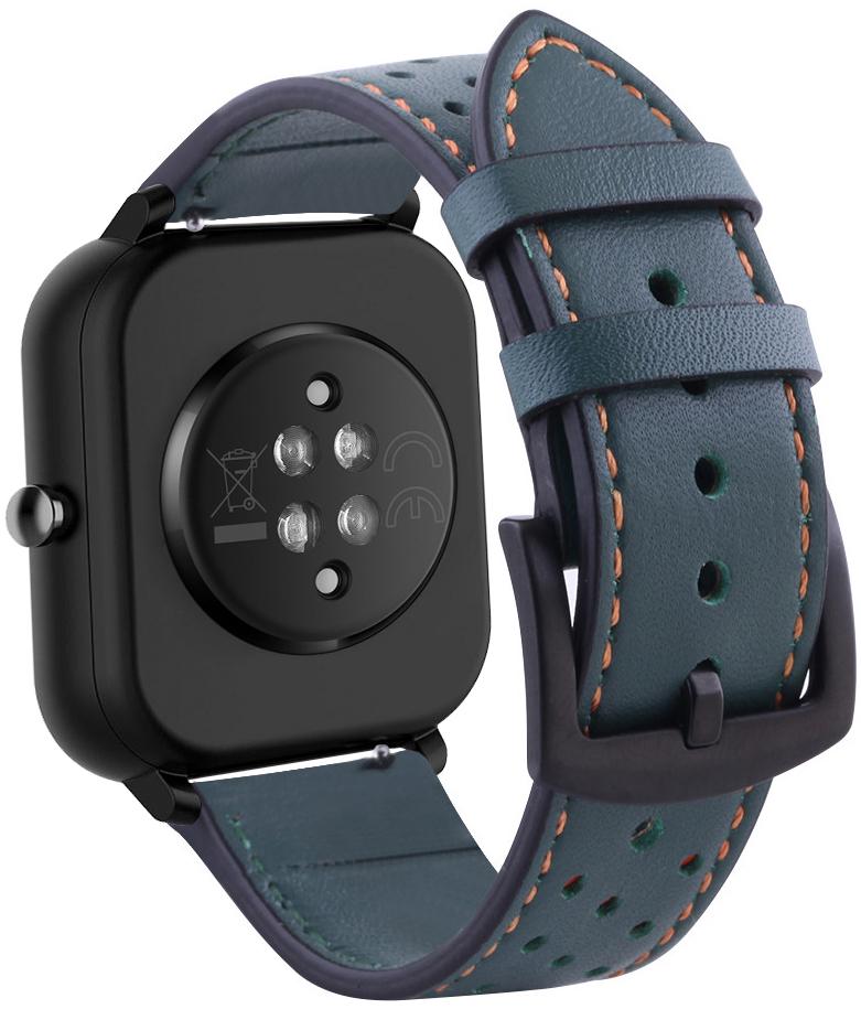 Ремешок кожаный Classico для Amazfit Bip U Khaki (20652) - фото 1