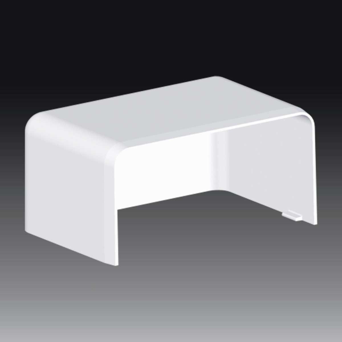 Заглушка KOPOS для короба EKD 80x40 мм ПВХ Белый (8501_HB)