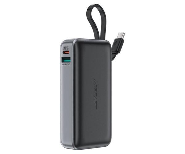 Внешний аккумулятор ACEFAST M7 PD30W/QC3,0 10000mAh Black Внешний аккумулятор ACEFAST M7 PD30W/QC3,0 10000mAh Black