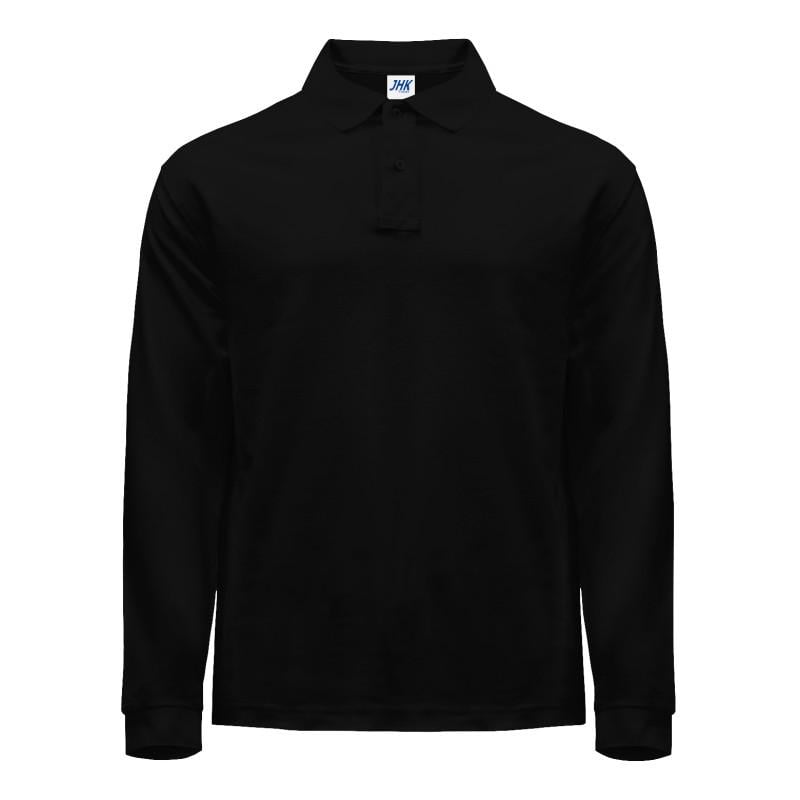 Поло JHK POLO REGULAR MAN LS L Чорний (BK)