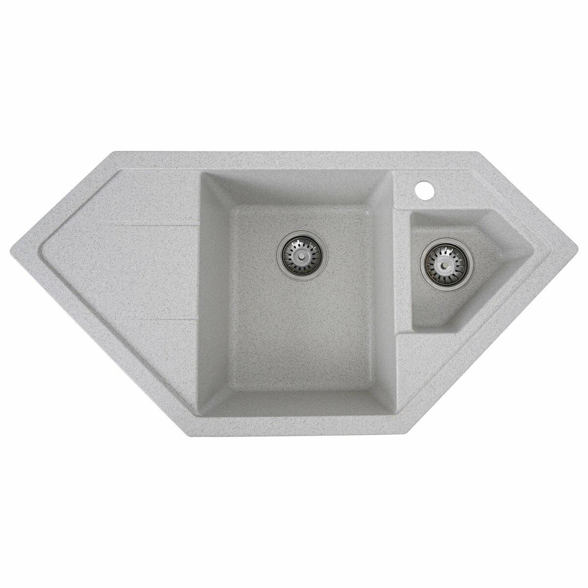 Мийка для кухні гранітна Platinum 9950 PANDORA Топаз матовий (9950-20) - фото 4 Мийка для кухні гранітна Platinum 9950 PANDORA Топаз матовий (9950-20) - фото 4