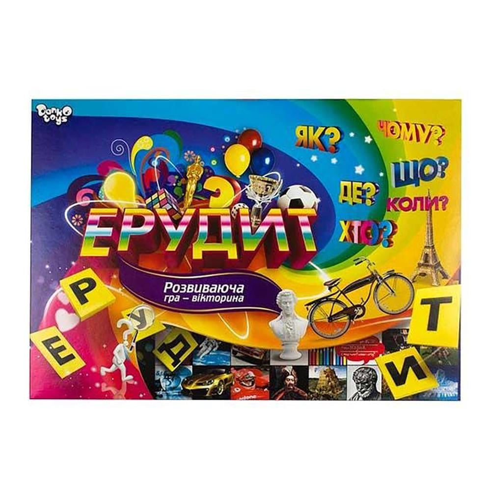 Настольная игра Danko Toys Эрудит Разноцветный (SR-113-N-611) Настольная игра Danko Toys Эрудит Разноцветный (SR-113-N-611)